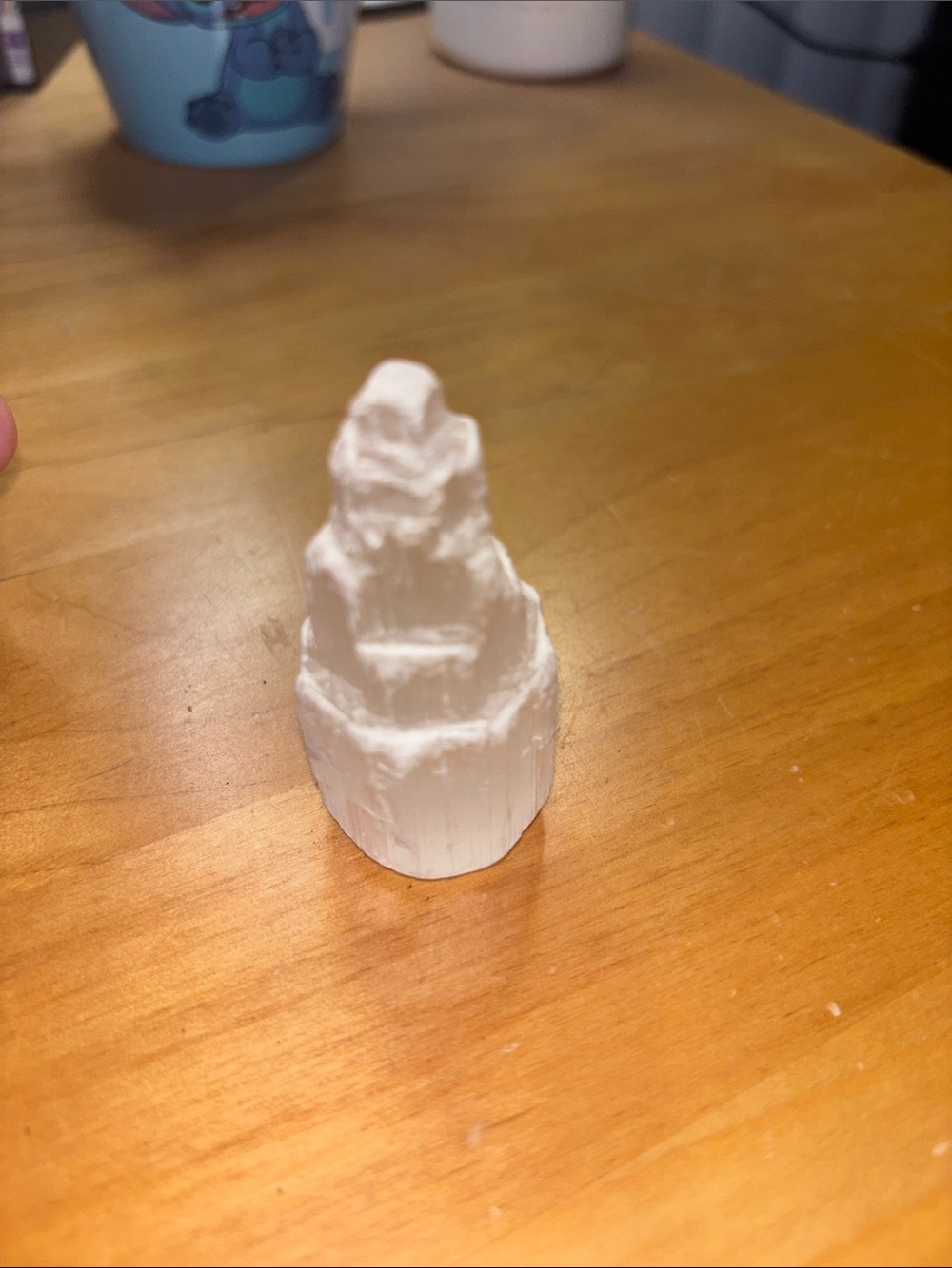 Mini White Selenite Tower